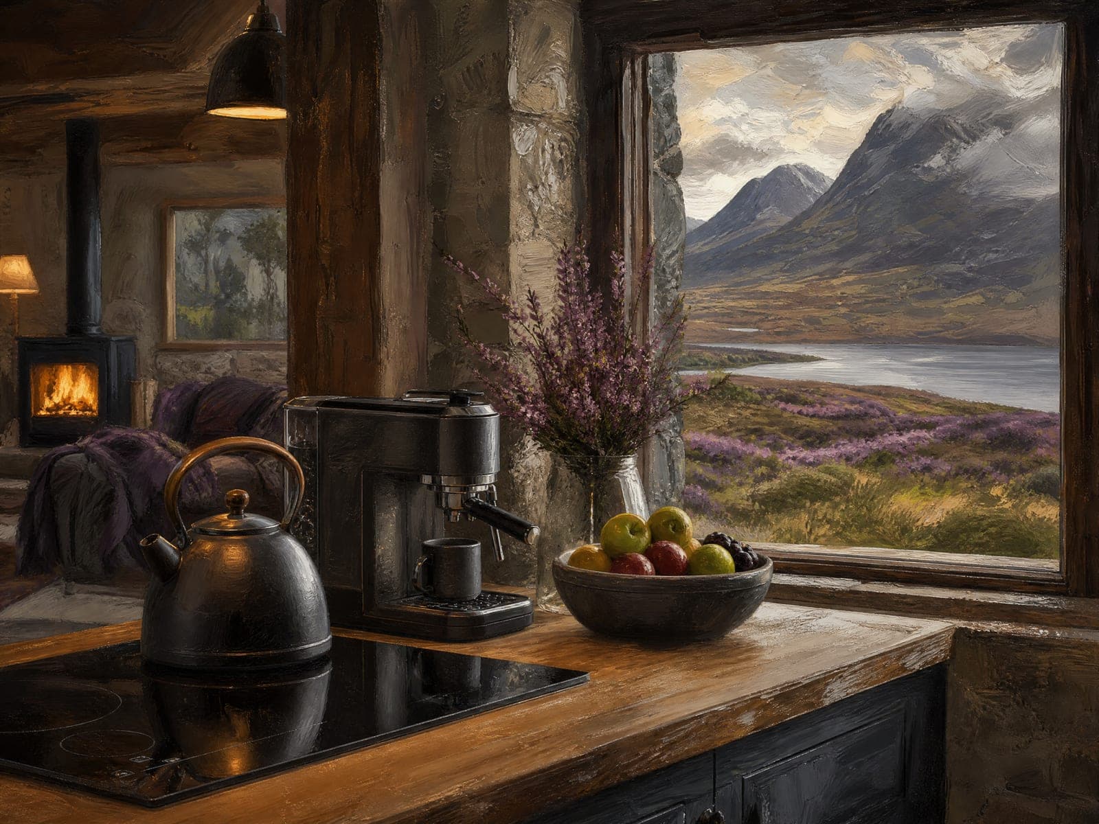 Kitchen & appliances illustration (AI-generated)