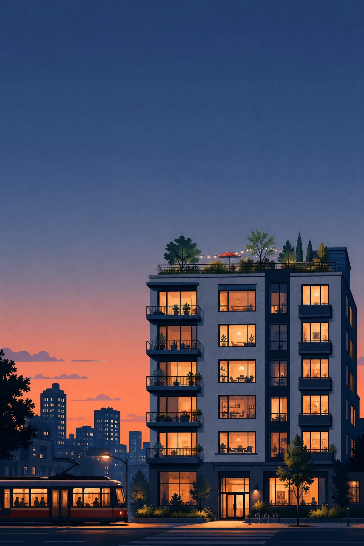 Metro Loft cover illustration (AI-generated)