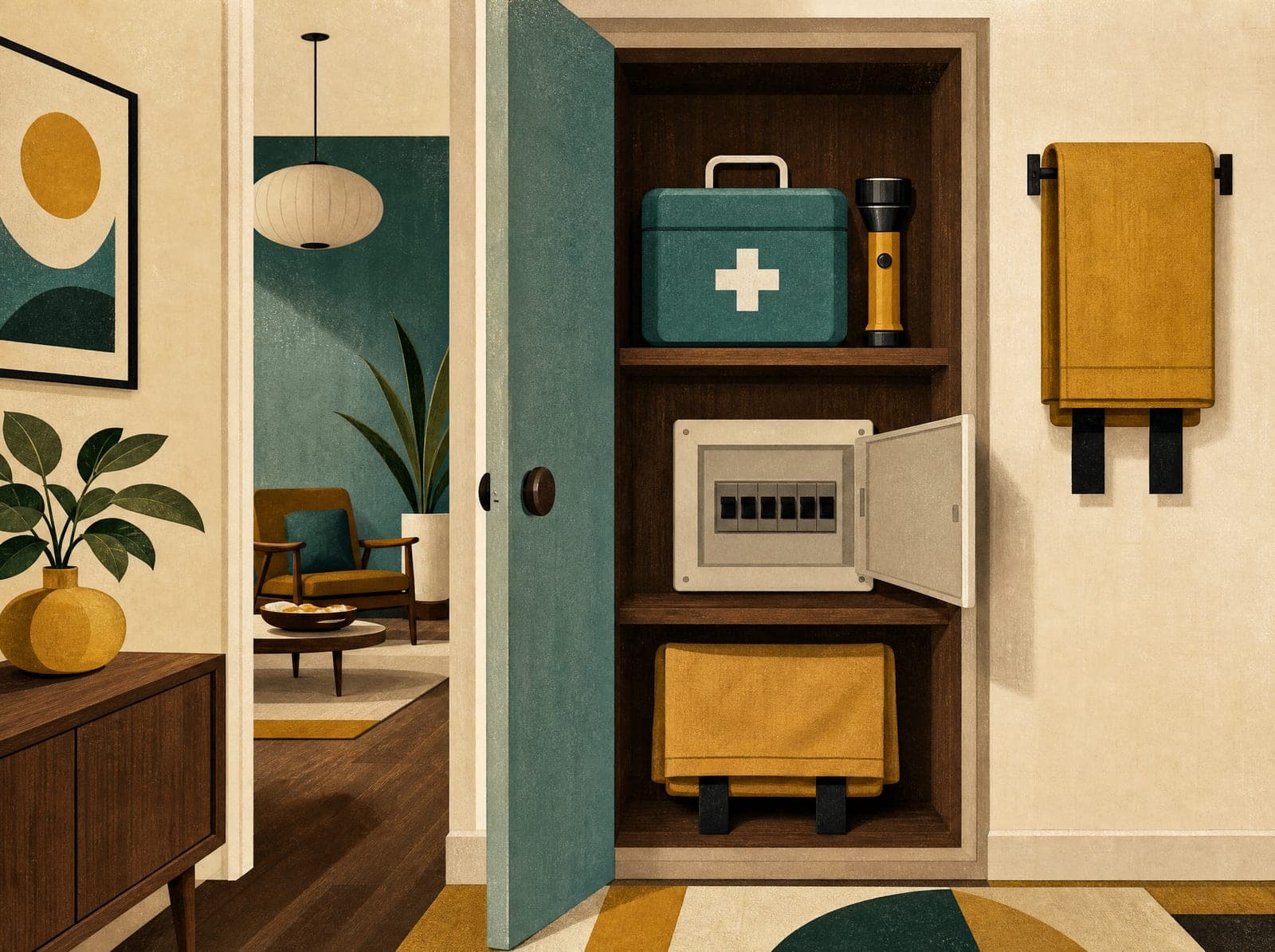 Sunday Modern illustration: If something goes wrong (AI-generated)